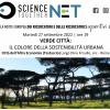 locandina aperiscienza sul verde urbano