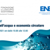 locandina webinar ciclo dell'acqua e economia circolare
