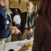 Il Rettore UniSalento (Prof. Fabio Pollice) e la Pro-Rettrice UniSalento (Prof.ssa Maria Antonietta Aiello) si intrattengono con il personale ENEA allo stand allestito al Monastero degli Olivetani, Lecce.