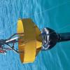 Carotiere a gravità SW-104 utilizzato nel Golfo della Spezia (immagine ruotata)