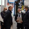Nelle immagini, alcuni momenti della visita