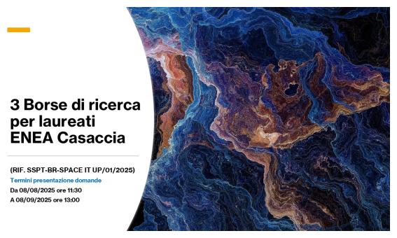 3 borse di ricerca space it up immagine di copertina