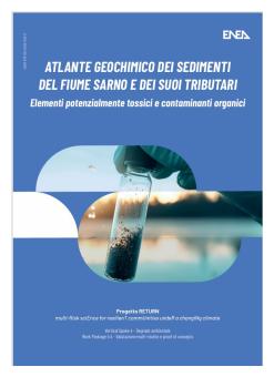 Copertina dell'Atlante geochimico dei sedimenti del fiume Sarno e dei suoi tributari