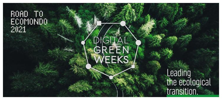 Locandina Digital Green Week di Ecomondo 