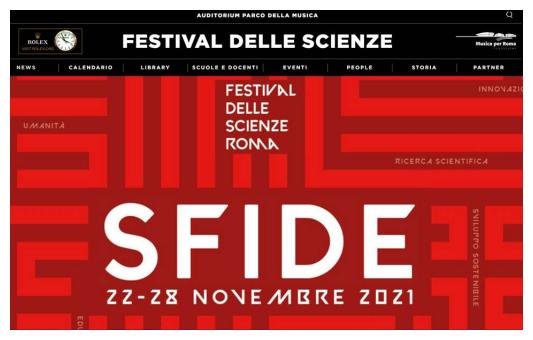 locandina festival scienza - sfide