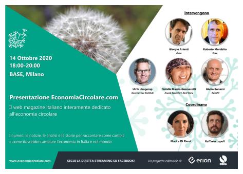 Presentazione web magazine economia circolare