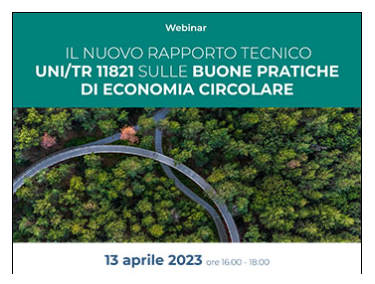 Titolo Webinar e immagine di alberi