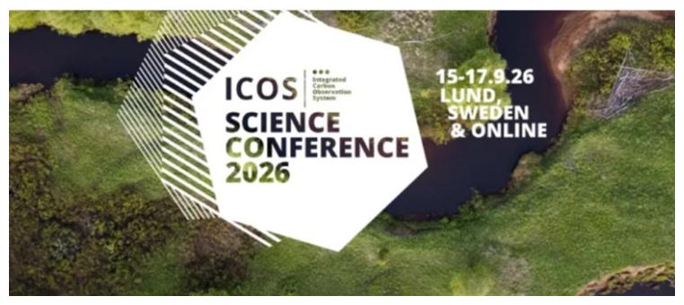 Logo conferenza ICOS 2026 Logo conferenza ICOS 2026