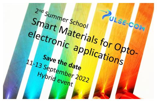 Save the Date Summer School Pulsecom