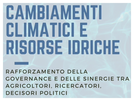 Convegno cambiamenti climatici e risorse idriche