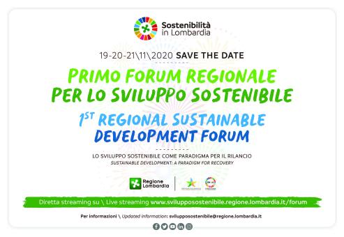 Primo Forum regionale sviluppo sostenibile
