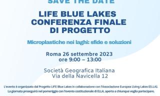Immagine conferenza finale Progetto Life Blue Lakes