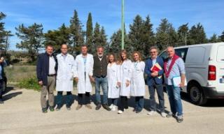 Immagine scattata al CR Brindisi durante la registrazione della puntata RaiUno Linea Verde Life