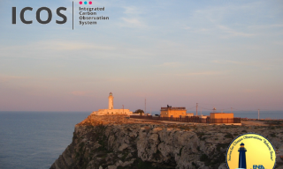Panorama dell'Osservatorio Atmosferico sulla estremità nord orientale dell’isola di Lampedusa