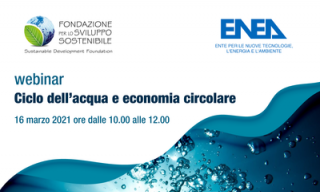 locandina webinar ciclo dell'acqua e economia circolare
