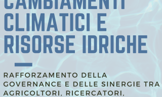 Convegno cambiamenti climatici e risorse idriche