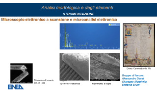 Analisi morfologica e degli elementi - Strumentazione