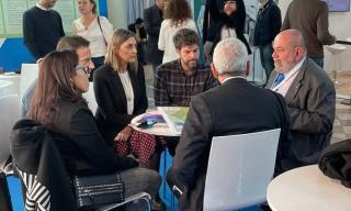 tavolo di confronto presso lo stand ENEA
