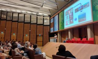Momento del Congresso presso il salone centrale CNR