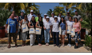 Foto di gruppo ricercatori ENEA e del Centro de Estudios Ambientales de Cienfuegos di Cuba