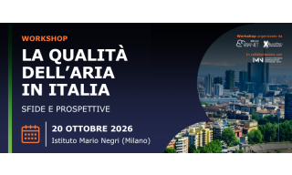 workshop qualità aria 20 ottobre 2026